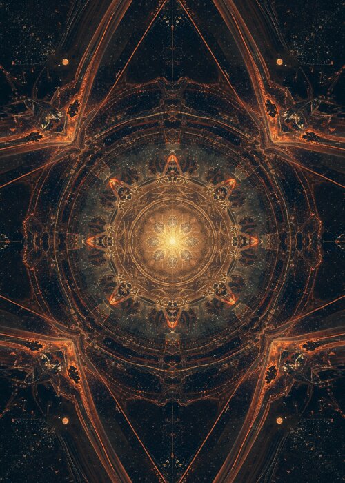 Palindromic sacred geometry